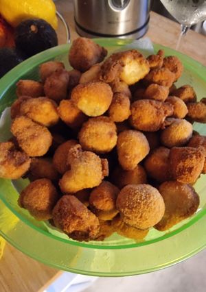 Rántott Bimbós Pöffeteggomba recept fotója