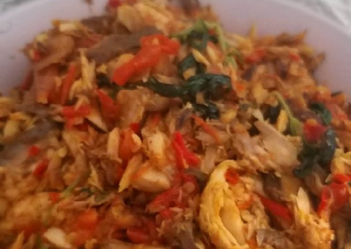 Tongkol suwir kemangi
