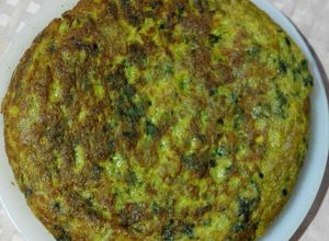 Una foto de Tortilla de ortigas