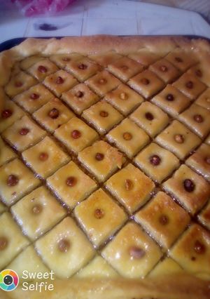 A picture of Oum Walid’s Baklava.