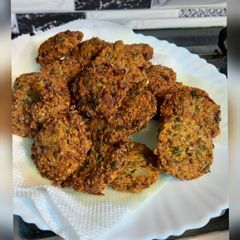 A picture of Crispy bhajiya.