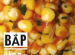 Hình của món Bắp xào bơ.