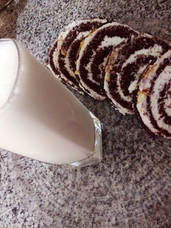 صورة لوصفة عصير الموز والحليب 🍌🍌
