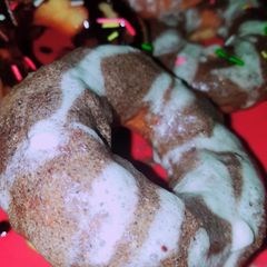 A picture of No yeast doughnuts.