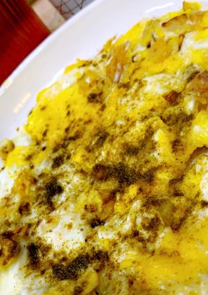 صورة لوصفة بيض بالثوم🍳🍳