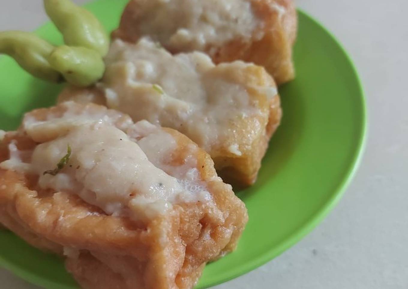 Tahu bakso ayam simpel