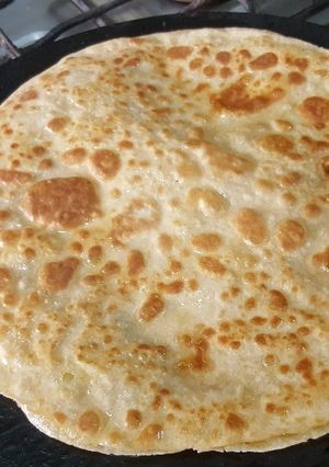 A picture of Aloo ka Paratha 😋.