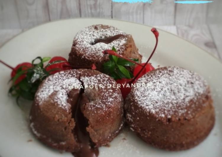 Tutorial membuat Lava Cake mantap