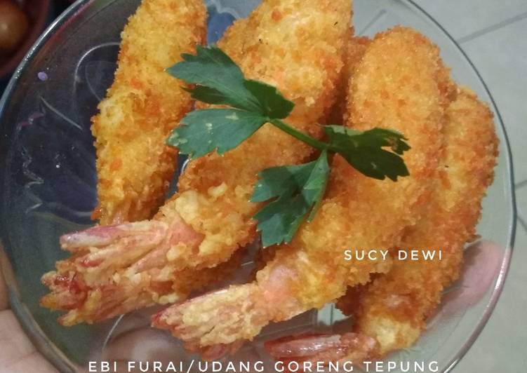 Resep Ebi furai/udang goreng tepung yang Bikin Ngiler