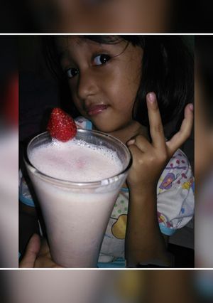 Foto resep Strawpis smoothy