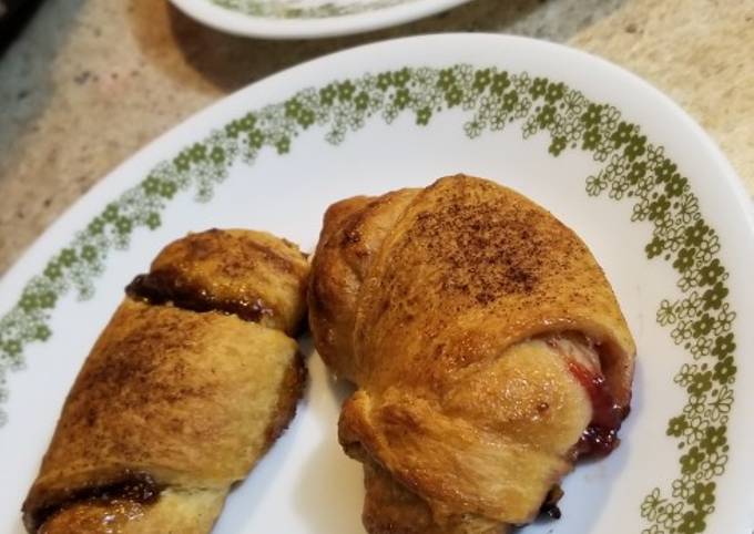Sweet Jam Filled Pastries
