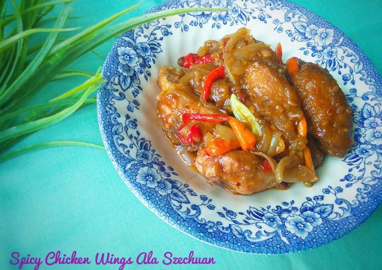 Spicy Chicken Wings Ala Szechuan
