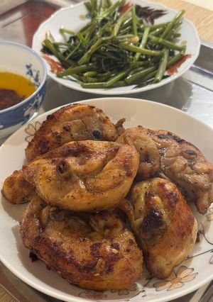 Hình của món Má đùi nướng EatWell.