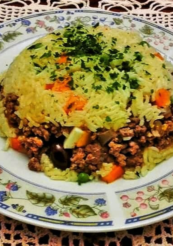 Una foto de Arroz sorpresa