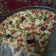 Homemade pizza