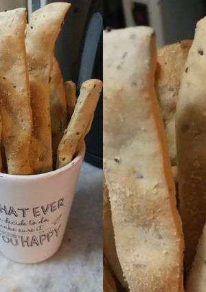 Una foto de Talitas (con los recortes de masa de fideos caseros!!)
