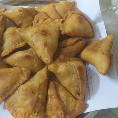 Mini samosa A picture of Mini samosa.