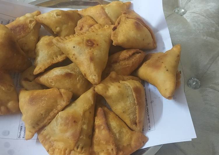 Recipe of Homemade Mini samosa