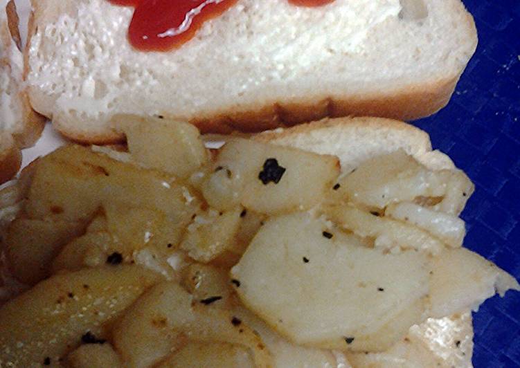 Easiest Way to Make Homemade potato sandwich