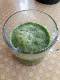 Una foto de Batido verde digestivo