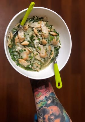 Una foto de Ceviche de machas