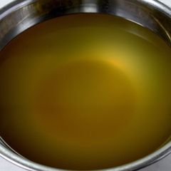 A picture of Bonito and Kombu Dashi Stock.