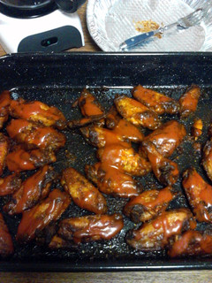 A picture of Le-Le's Hot wings.
