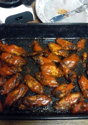 A picture of Le-Le's Hot wings.