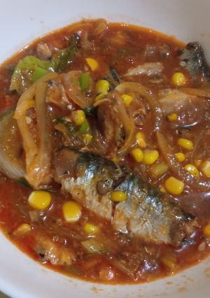 Foto resep Sarden Kalengan mix jagung manis