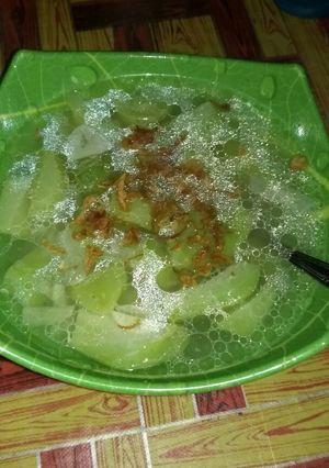 Foto resep Kuah bening labu siam