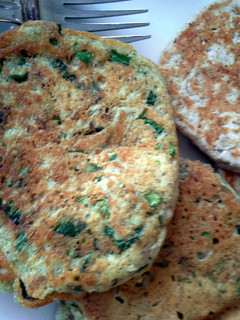 A picture of Spinach Pancakes.