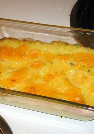 A picture of Creamy Rice Casserole.