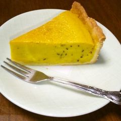 A picture of Easy! Kabocha Squash Tart Cake Shop Style.