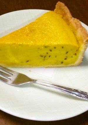 A picture of Easy! Kabocha Squash Tart Cake Shop Style.