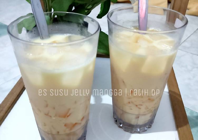 Es Susu Jelly Mangga