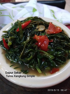 Foto resep Tumis Kangkung Simple