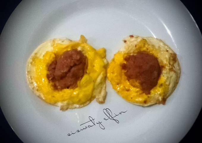 Cara Memasak Telur Ceplok Kornet Ekonomis