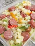 Kiddies meal.. coconut cream Mac