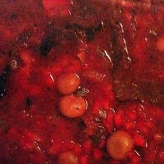 A picture of Goulash Soup.