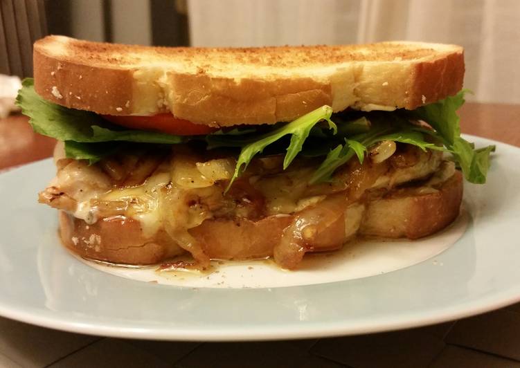 Recipe of Quick Sweet Balsamic Mayo chicken sandwich