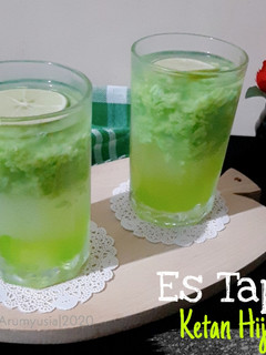 Foto resep Es Tape Ketan Hijau