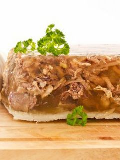 Фото Домашний Холодец из говядины и курицы - Как приготовить прозрачный Холодец.