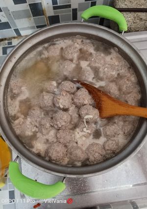 Foto resep Bakso daging tanpa tepung