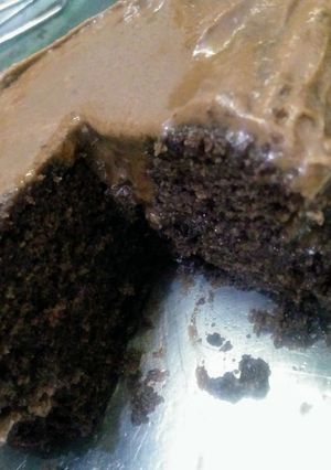 A picture of Chocolate cake.
