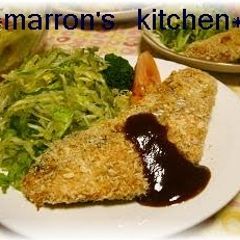 Non-fried Mock Fried Salmon A picture of Non-fried Mock Fried Salmon.