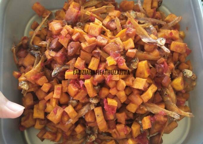 Resep 27. Sambal Goreng Ubi Jalar Anti Gagal