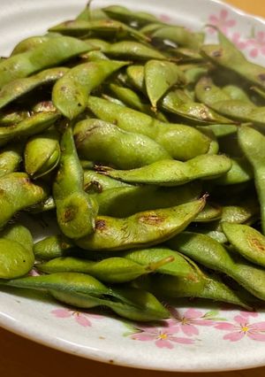 A picture of No-Water! Intensely Flavorful Roasted Edamame.
