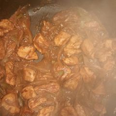 A picture of Sticky Pepsi chicken.