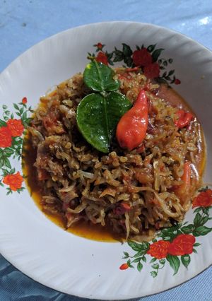 Foto resep Teri Cabelita (Teri medan pedas)