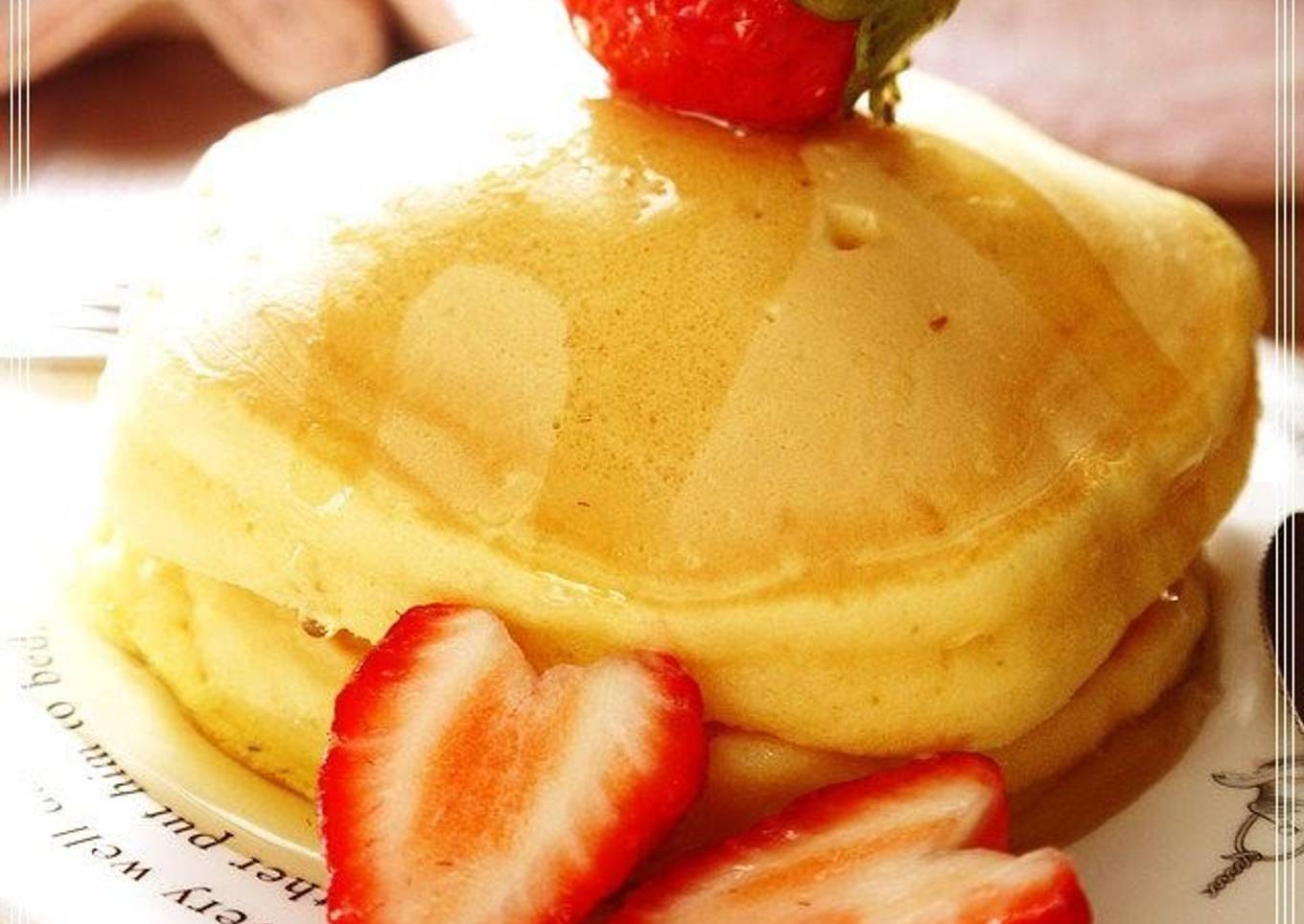 Soft and thick pancakes
